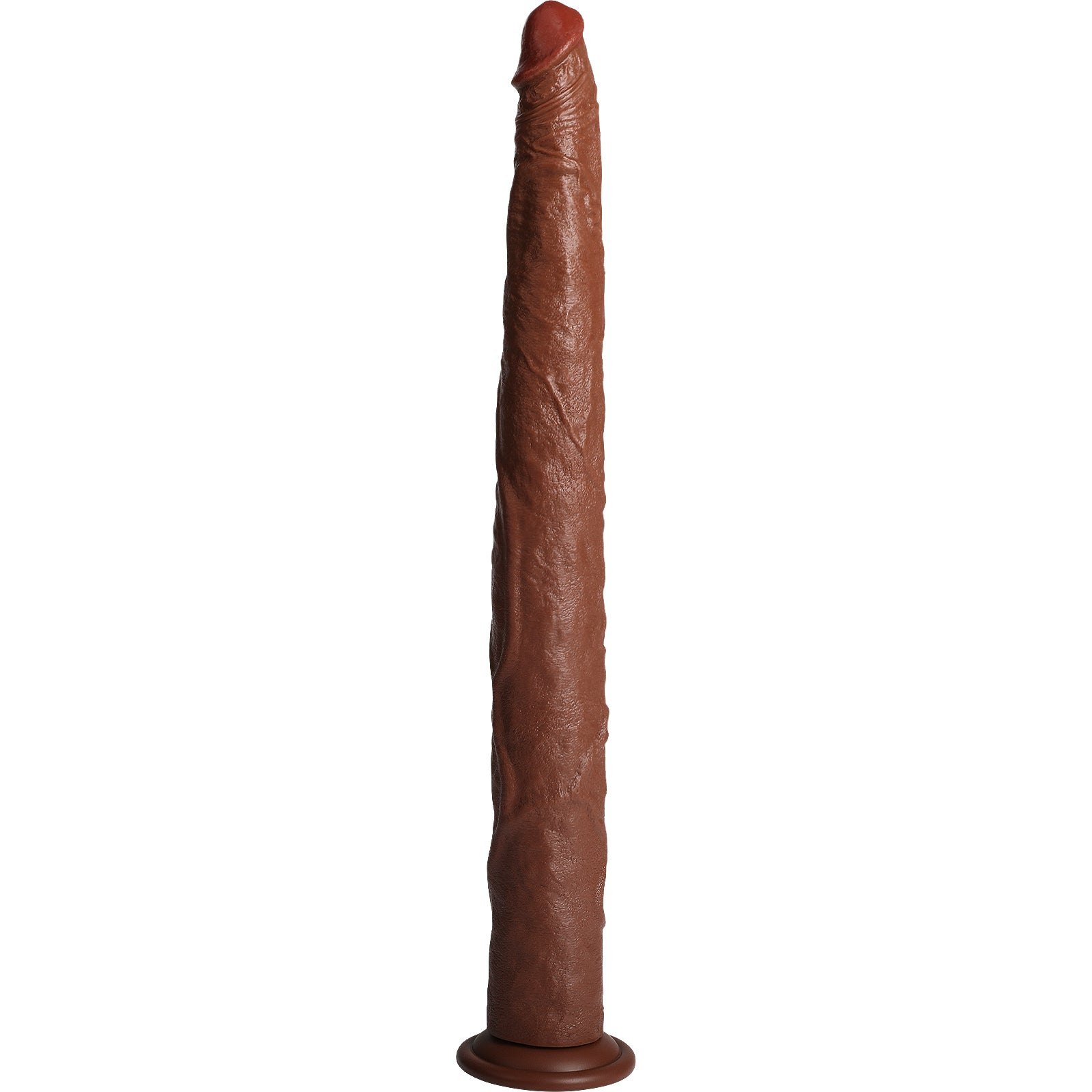 Extra Long Realistic Dildos Dark Brown Real Skin Women Realistic Sex Toys 20.47inch