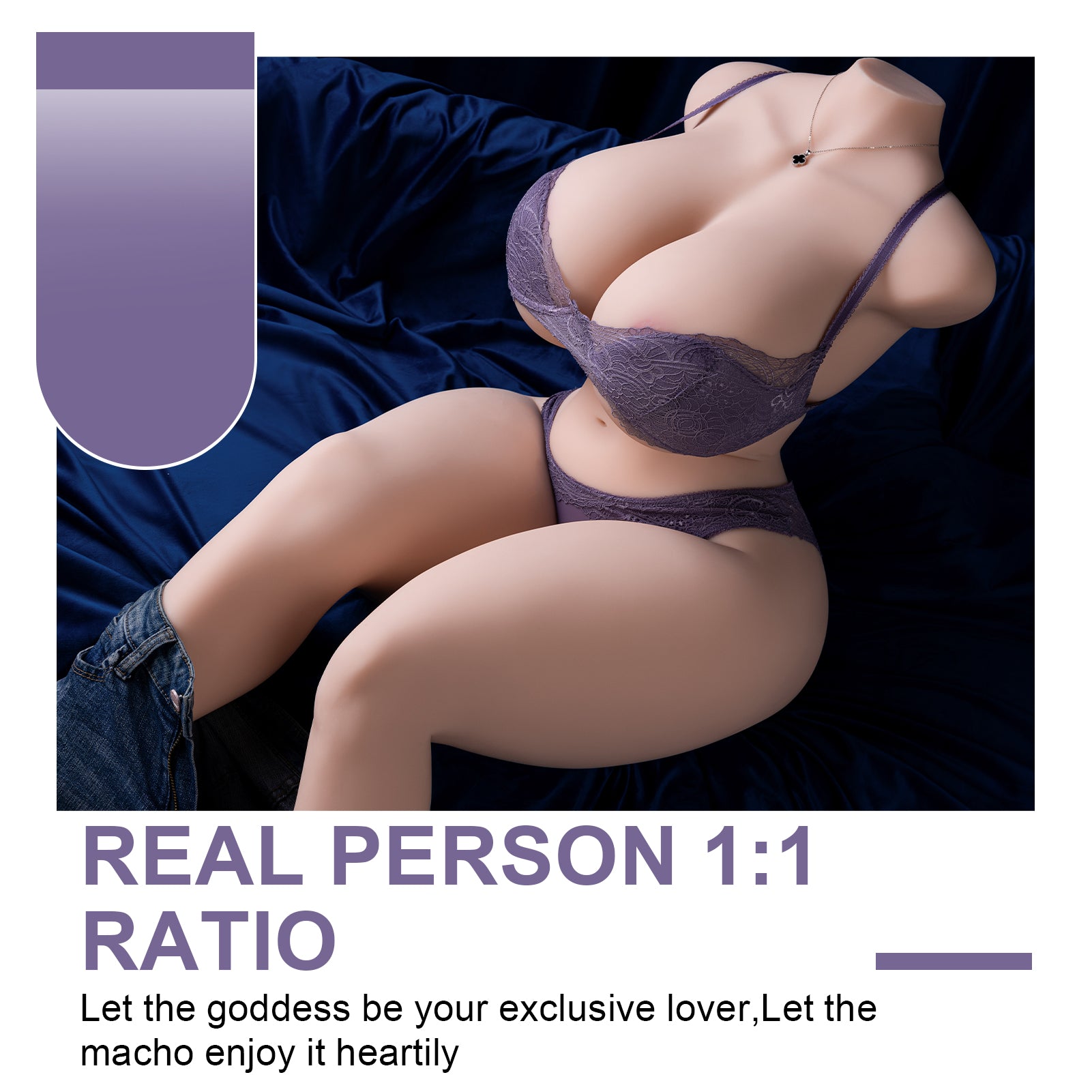 Big Titty Realistic Vagina and Anus With Calf 103lb