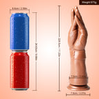 Hand Shape Flexiable Extra Long Realistic Dildos 11.22 inch