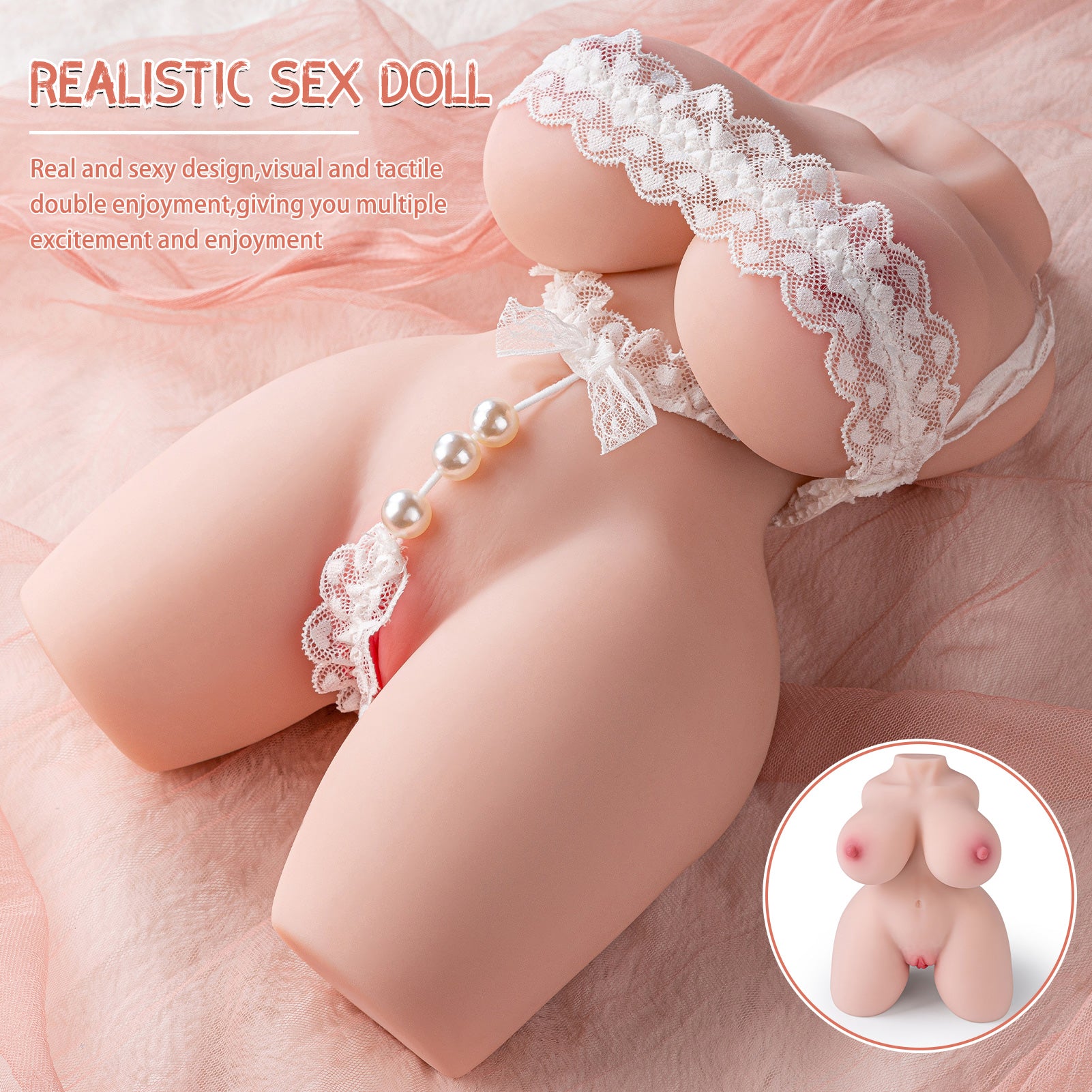 Big Titty Realistic Vagina and Anus 7.49lb