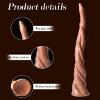 Branch Shape Flexiable Extra Long Realistic Dildos 17.51 inch