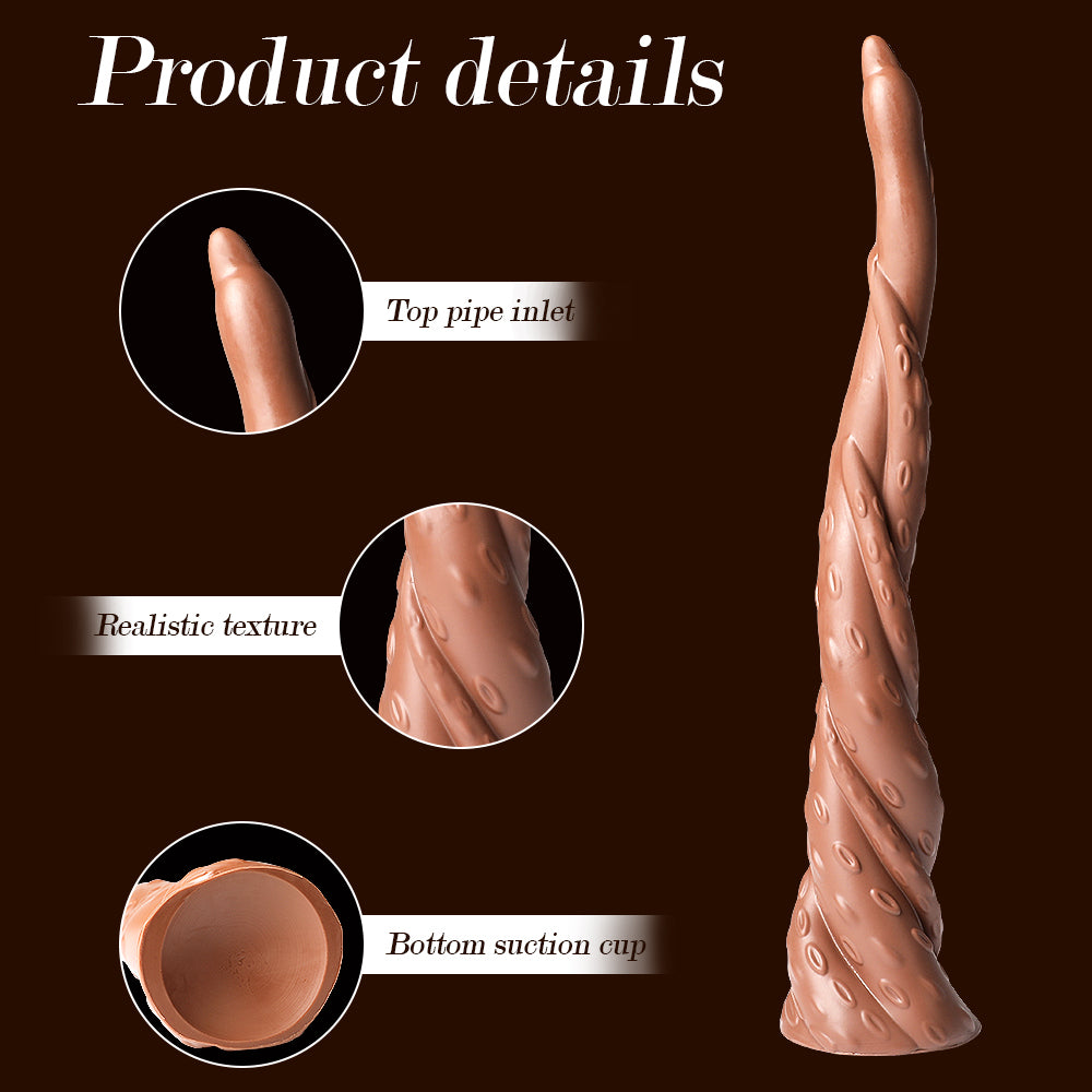 Branch Shape Flexiable Extra Long Realistic Dildos 17.51 inch