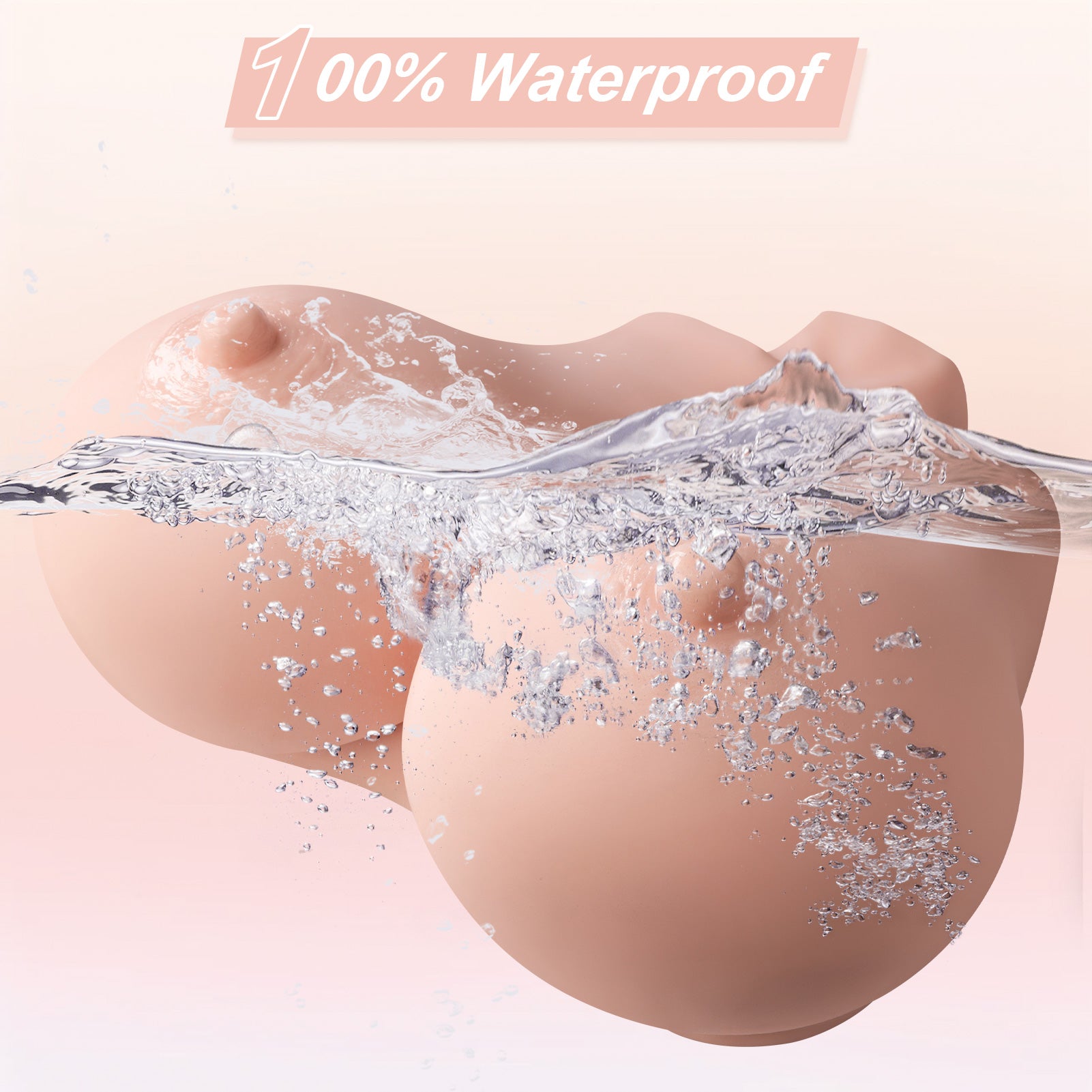 Realistic Big Titty Insertable Soft Big Boobs 19.1LB