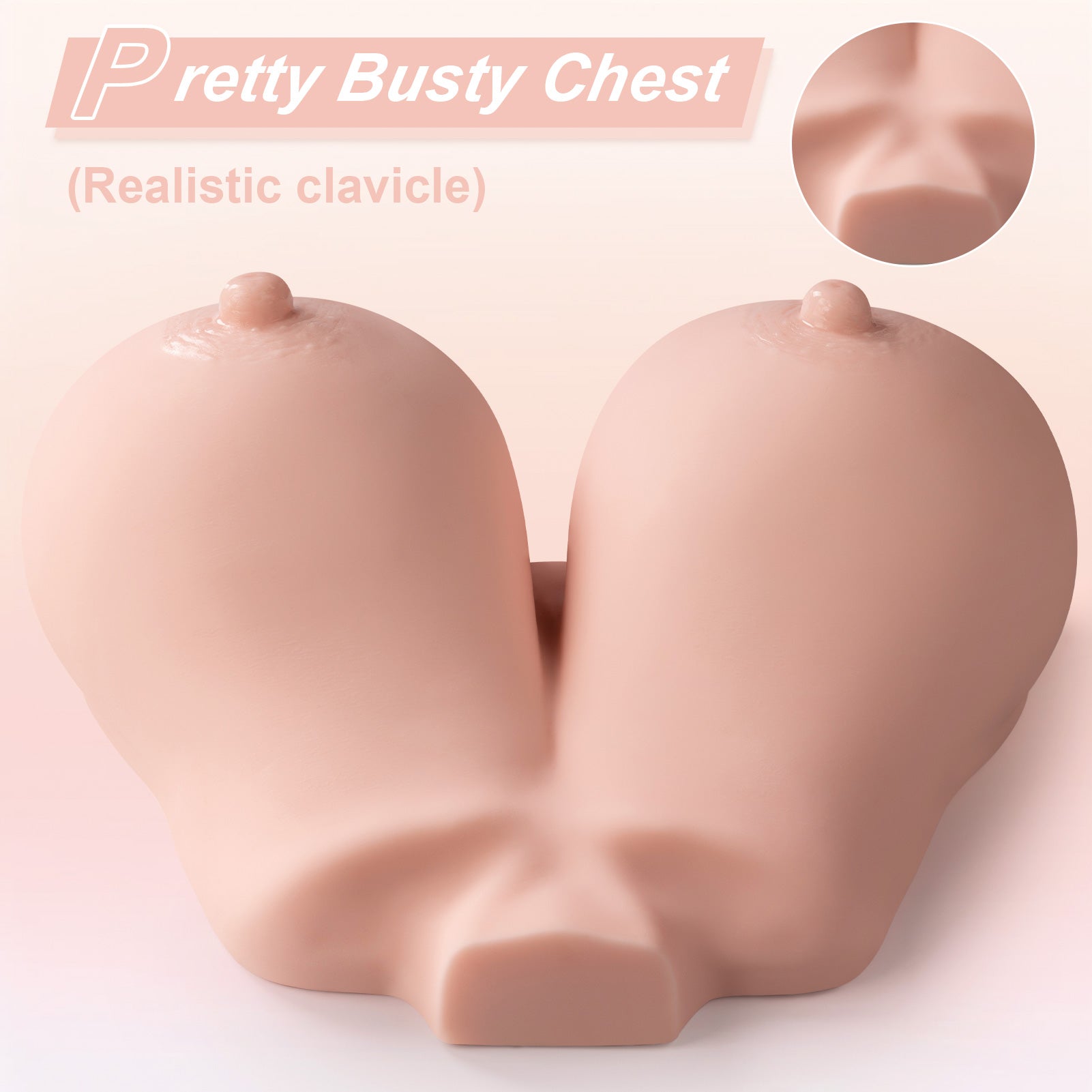 Realistic Big Titty Insertable Soft Big Boobs 19.1LB