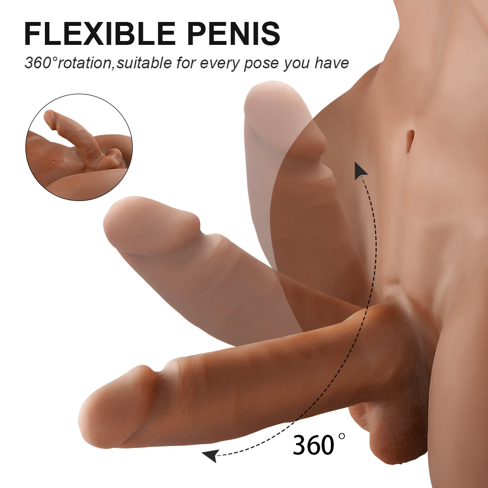 Big Titty Realistic Dildos and Anus Bronze Skin 16.06LB
