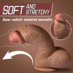 Real Skin Realistic Dildos Huge Thick Dildo Women Sex Toy 12.6 Inch