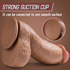 Real Skin Realistic Dildos Huge Thick Dildo Women Sex Toy 12.6 Inch