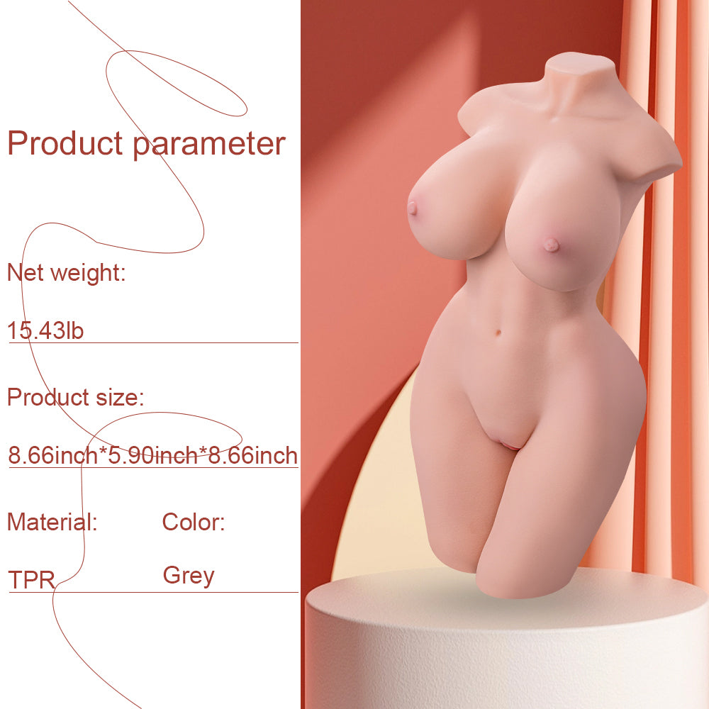 Big Titty Realistic Vagina and Anus Male Sex Doll 15.43LB