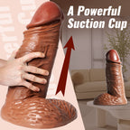 Super Thick Realistic Dildos Real Skin Women Sex Toy 15.16 Inch