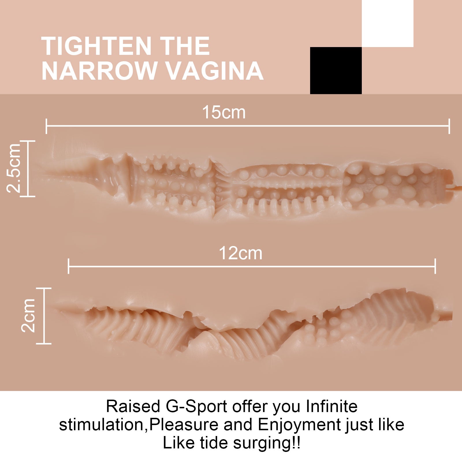 Big Titty Realistic Vagina and Anus Male Sex Doll 17.94LB