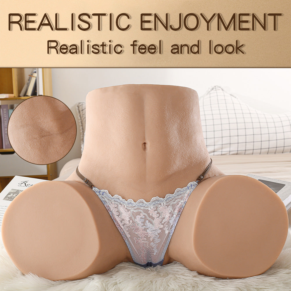 Realistic Vagina and Ass Masturbator 26KG