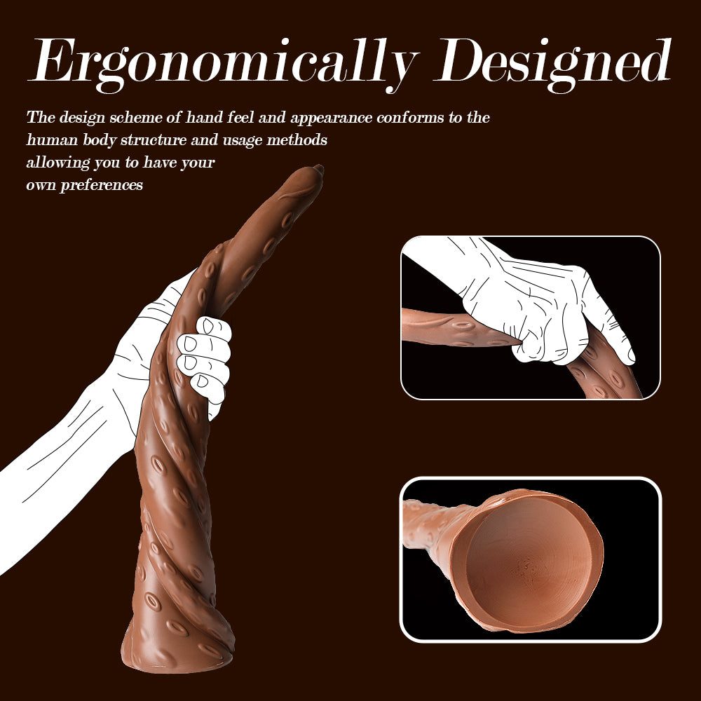 Branch Shape Flexiable Extra Long Realistic Dildos 17.51 inch