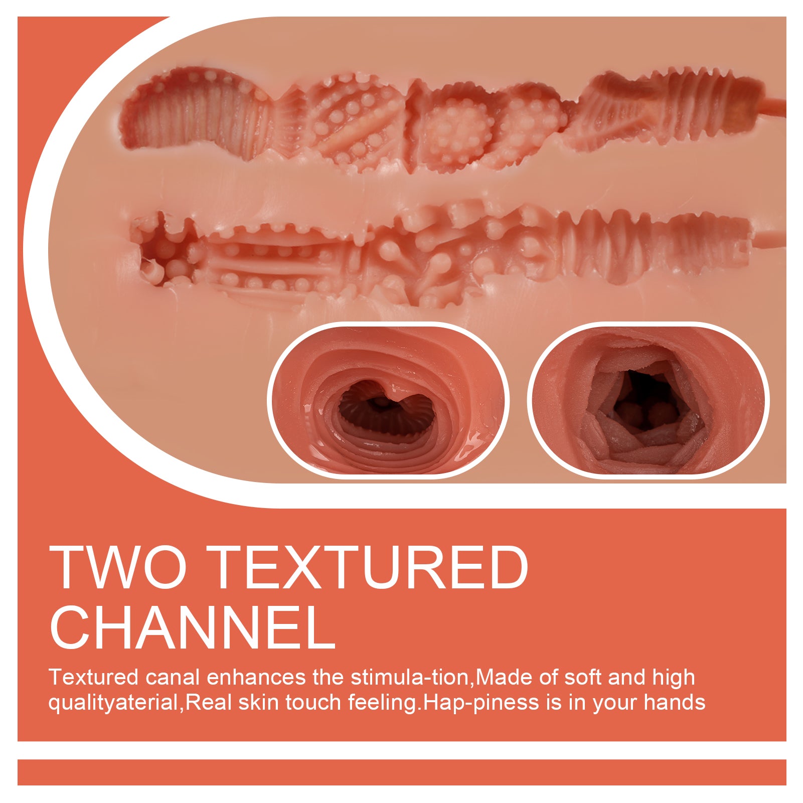 Wheat-colored skin Big Titty Realistic Vagina and Anus Male Sex Doll 42.3LB