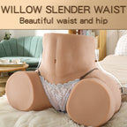 Realistic Vagina and Ass Masturbator 26KG
