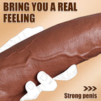 Real Skin Realistic Dildos 13.4 Inch Huge Thick Dildo Sex Toy