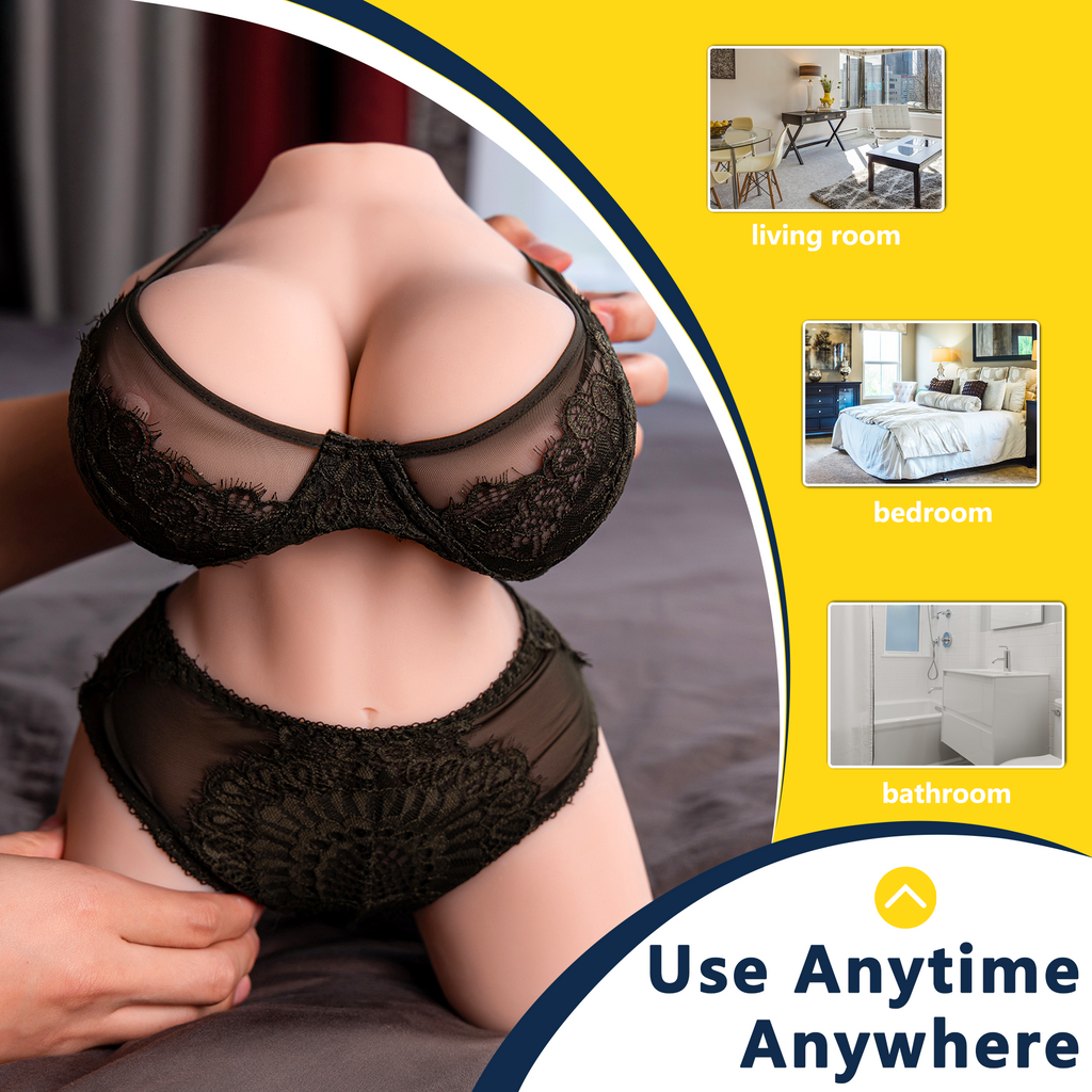 Big Titty Realistic Vagina and Anus Male Sex Doll 8.82LB