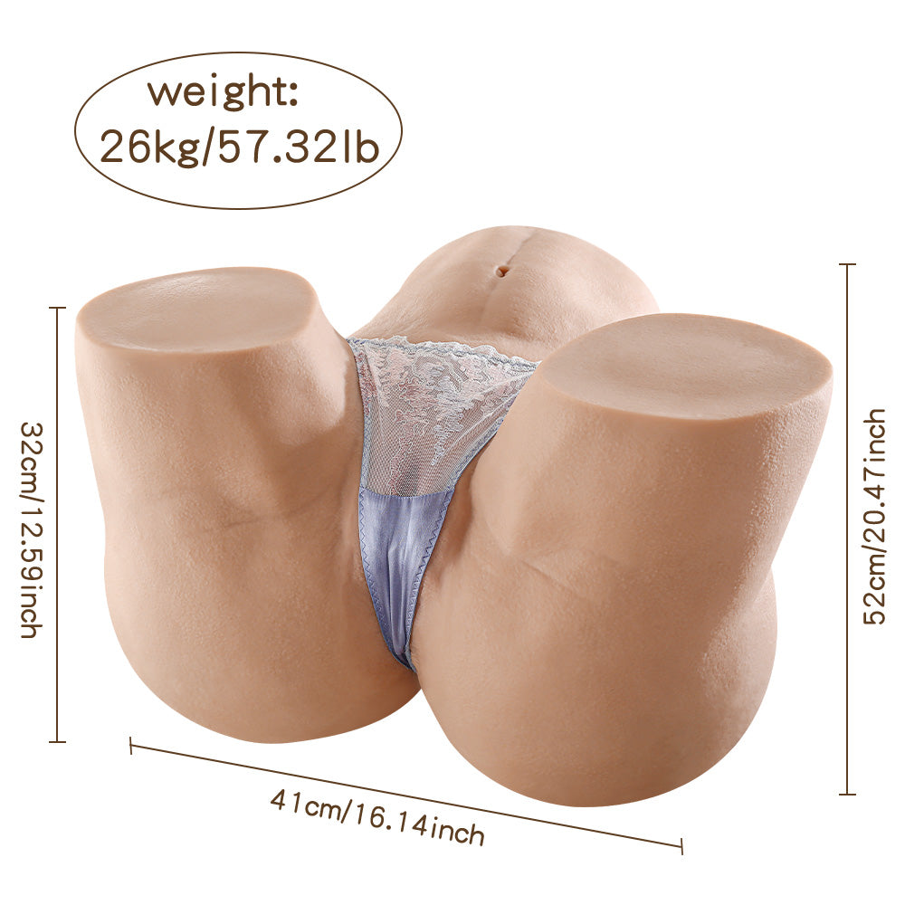 Realistic Vagina and Ass Masturbator 26KG