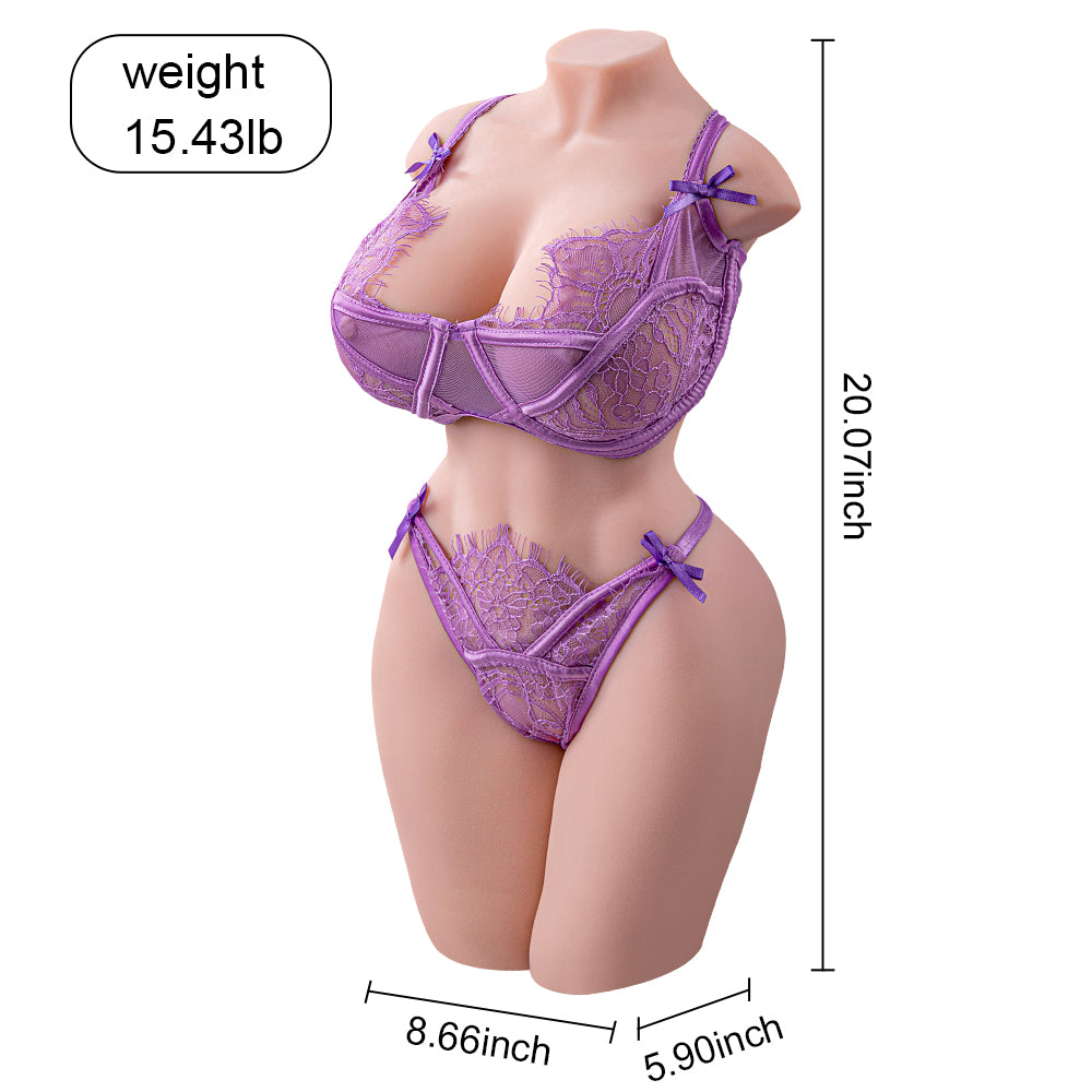 Big Titty Realistic Vagina and Anus Male Sex Doll 15.43LB