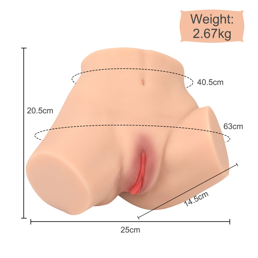 Male Sex Doll Big Ass Realistic Vagina and Butt 5.87LB