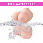 Half Body Big Titty Realistic Vagina and Anus Male Sex Doll 10.5LB